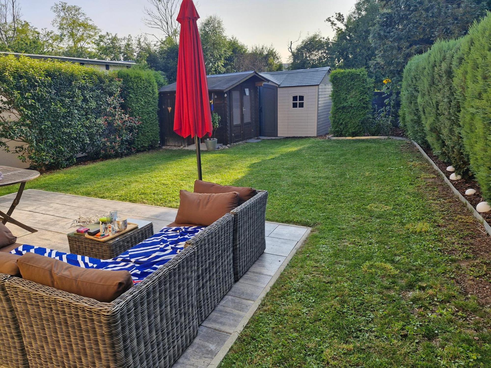 Ferienhaus An Der Brunnenaue 4 Sterne, E-Ladestation Am Haus, Wlan, Netflix, Garten Sagard Buitenkant foto